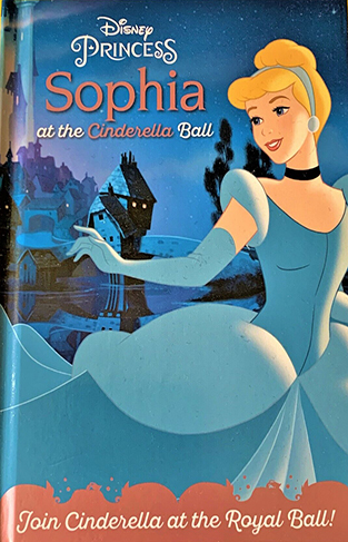 Disney Princess Sophia at the Cinderella Ball